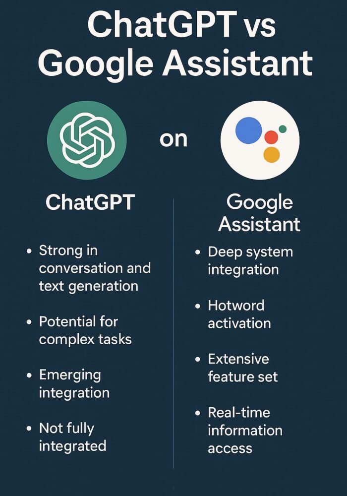 Chatgpt vs Google Assistance Chatgpt vs Google Assistance