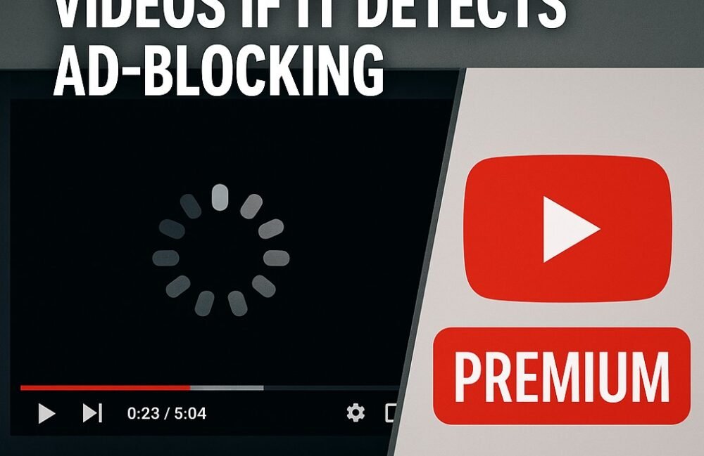 YouTube May Slow Your Videos if It Detects Ad‑Blocking